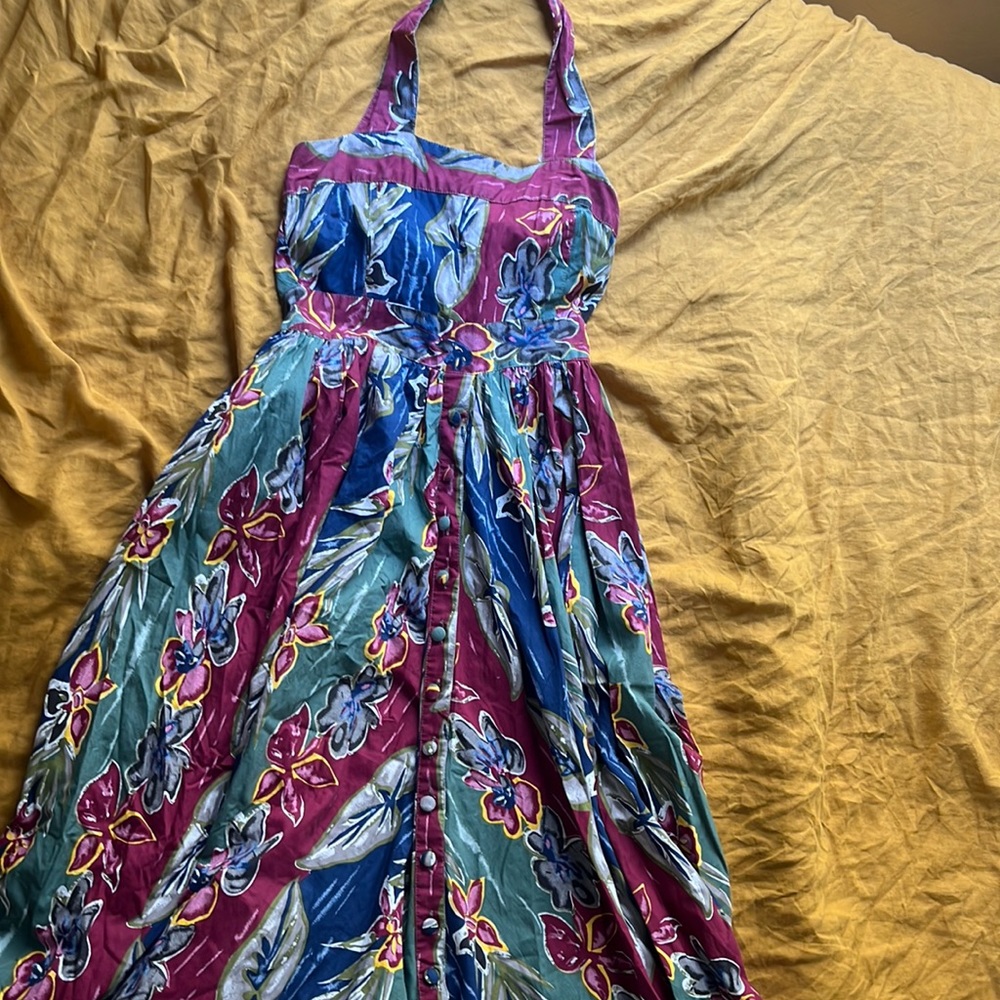 Vtg maxi dress